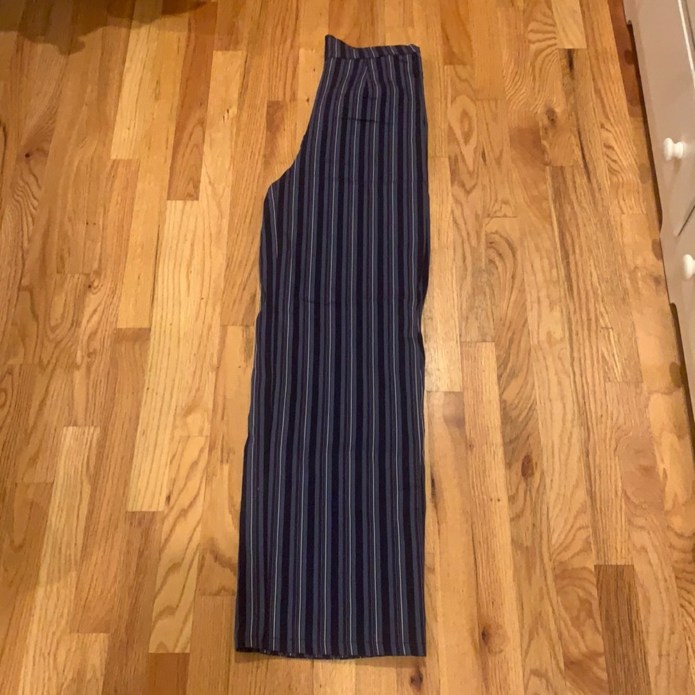Red, white & blue striped flare pants from Windsor